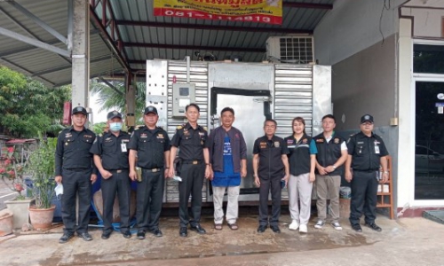 สำนักงานปศุสัตว์อำเภอเมืองแพร่ ตรวจติดตามห้องเย็น และFood service เพื่อป้องกันและปราบปรามสินค้ากรมปศุสัตว์ผิดกฏหมาย ประจำปี พ.ศ.๒๕๖๘